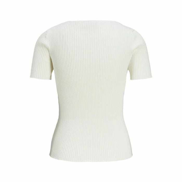 Tricou cu Mânecă Scurtă Femei Jxsky Ss Jack & Jones Cloud Dancer Alb cald