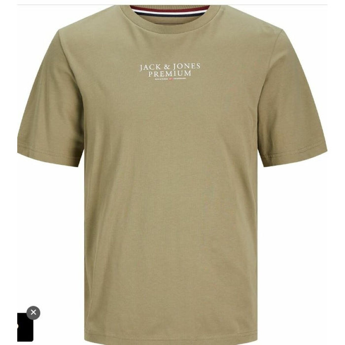 Tricou cu Mânecă Scurtă Bărbați Jack & Jones JPRBLUARCHIE SS TEE 12217167 Verde