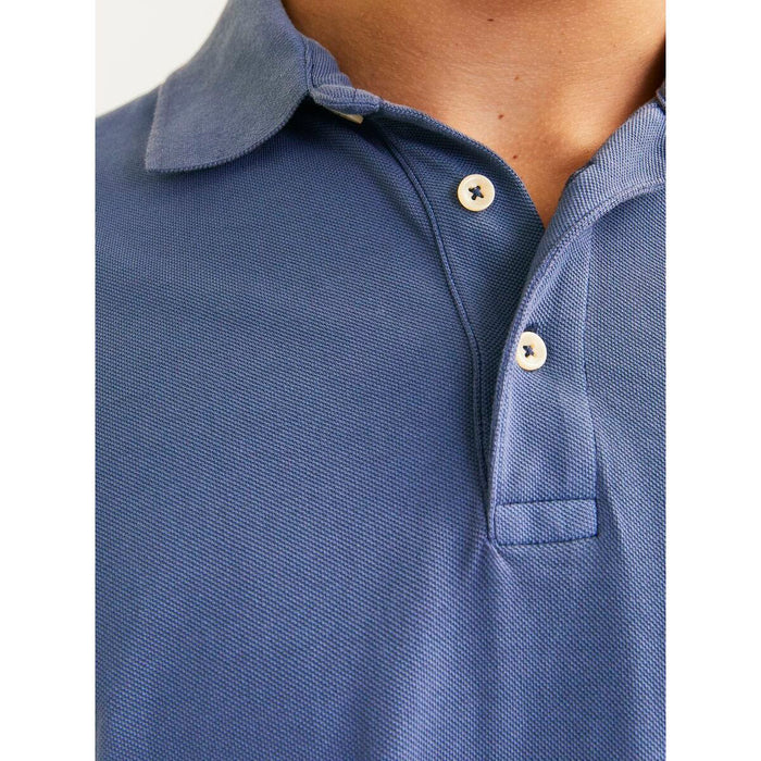 Tricou Polo cu Mânecă Scurtă Bărbați Jack & Jones JPRBLUWILLIAM  12257315 Albastru