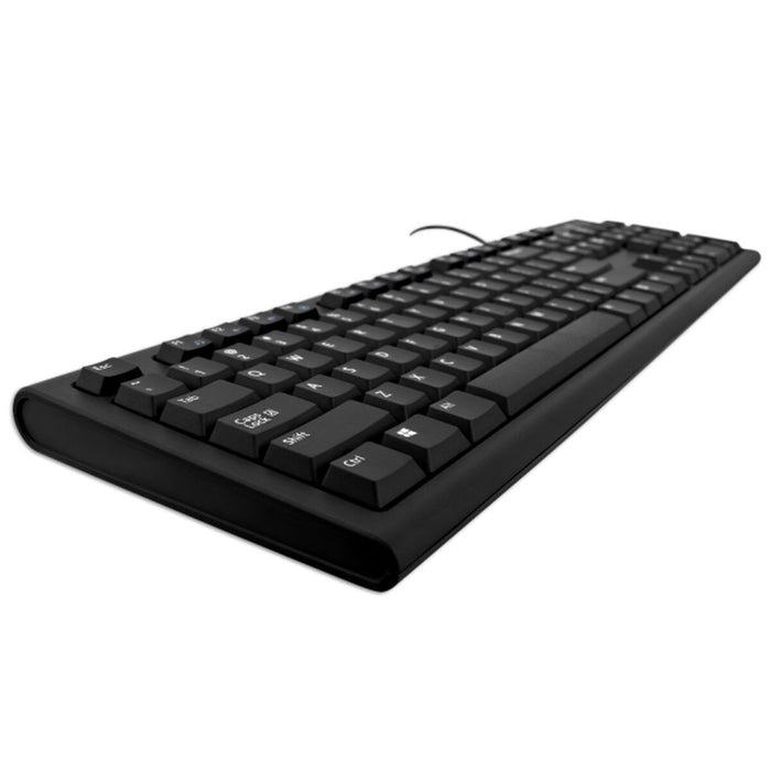 Tastatură V7 KU200UK QWERTY Engleză Negru