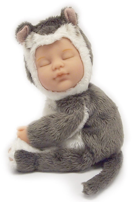 Păpușă Anne Geddes Baby Kitten, 23 cm, 18+ luni