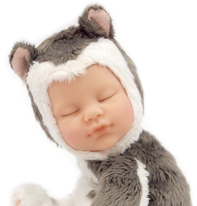 Păpușă Anne Geddes Baby Kitten, 23 cm, 18+ luni