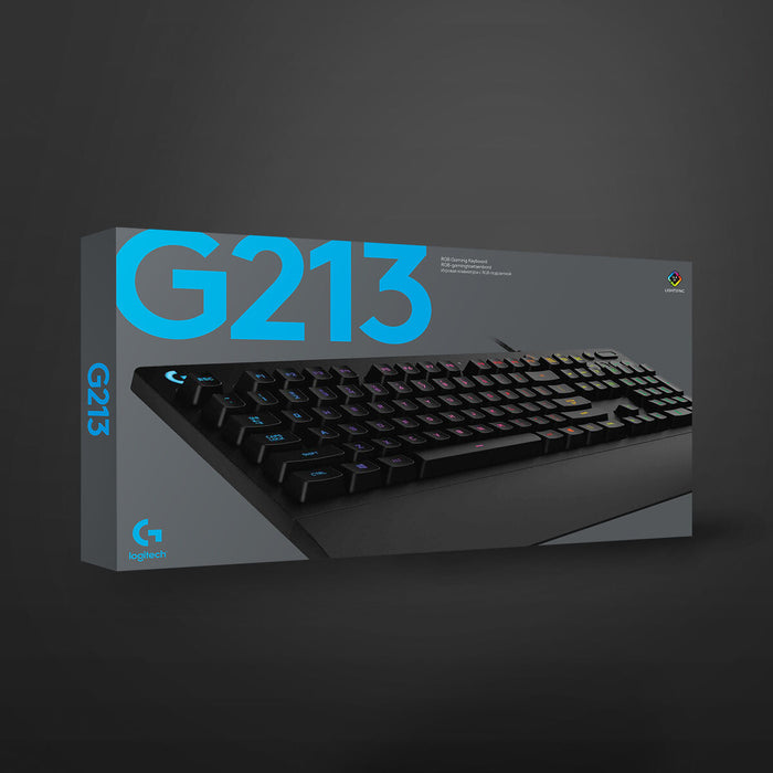 Tastatură Gaming Logitech G213 Prodigy Negru Qwerty Spaniolă