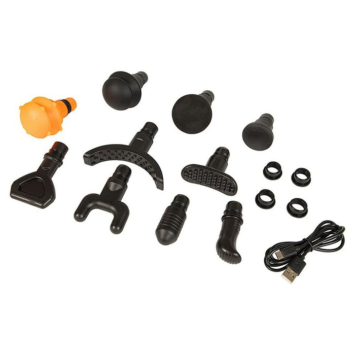 Aparat de masaj manual electric Blow Wave 4000 Negru Gri 2200 mAh
