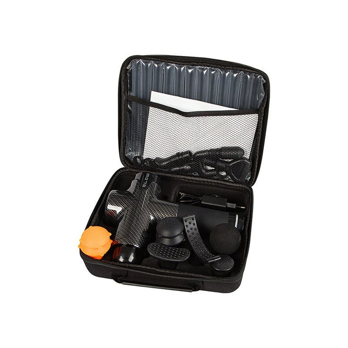 Pistol de masaj pentru relaxare și recuperare musculară Blow Wave 5000 Negru Gri 200 W 2200 mAh