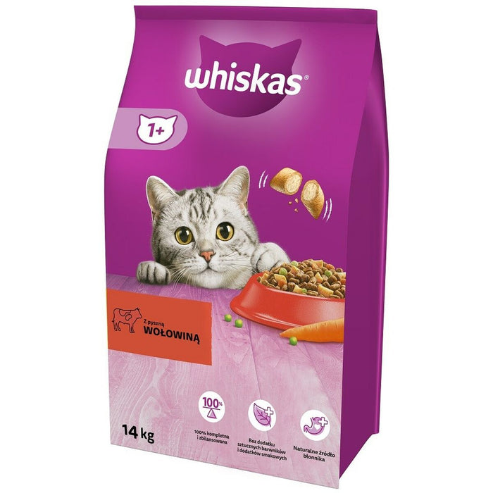 Mâncare pentru pisici Whiskas 5900951014345 Adult Vițel 14 Kg