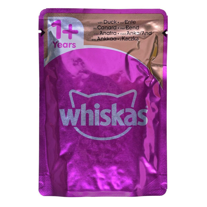 Mâncare pentru pisici Whiskas Pure Delight Pui Curcan Rață Păsări 40 x 85 g