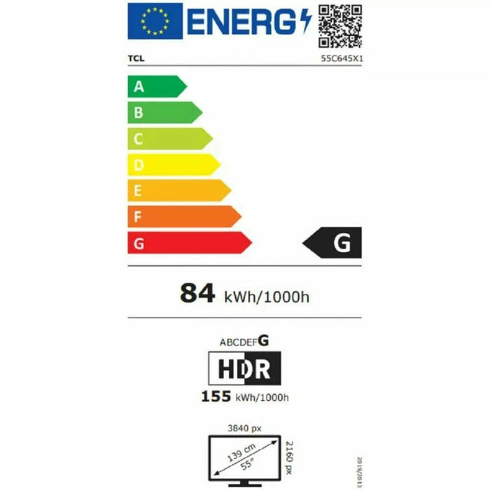 Smart TV TCL 65C649 4K Ultra HD 65" LED