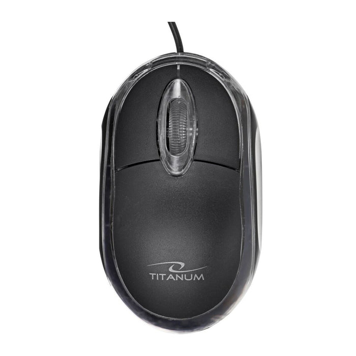 Tastatură și Mouse Titanum TK106 Alb Negru