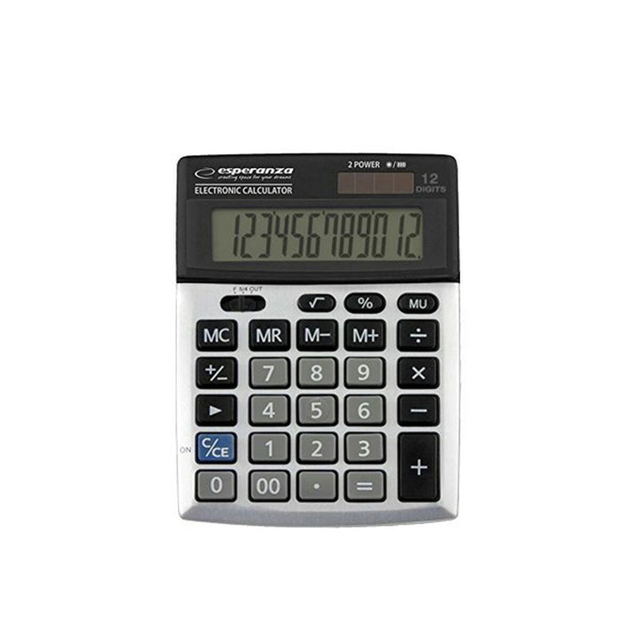 Calculator Esperanza ECL102 Negru/Argintiu