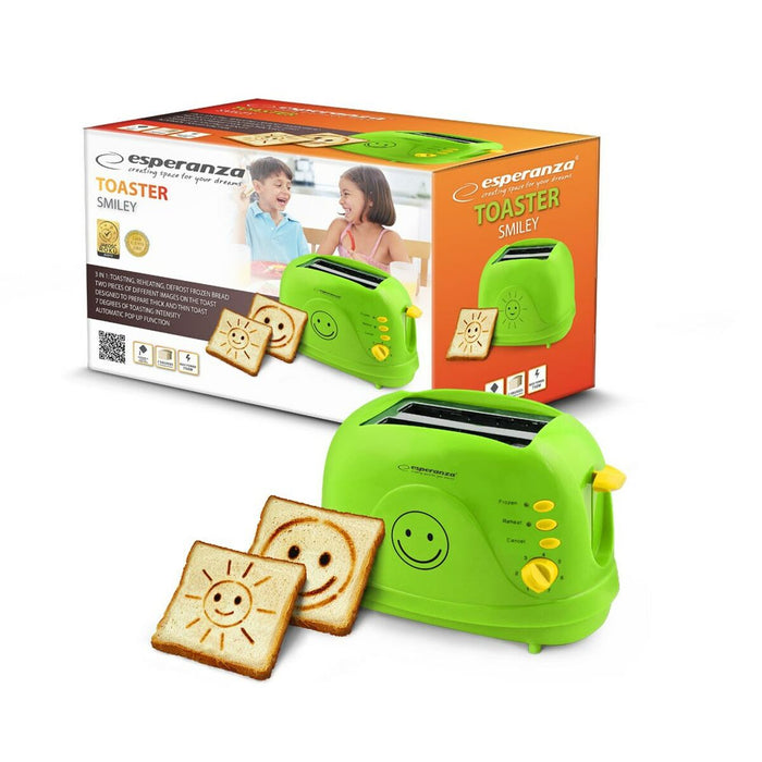 Prăjitor de Pâine Esperanza EKT003 750 W
