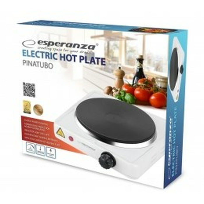 Plita Electrică Esperanza EKH002W Alb Negru