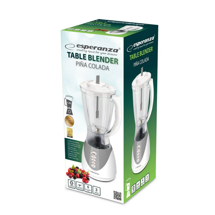 Mixer cu Pahar Esperanza EKM023E Gri 350 W 1,5 L