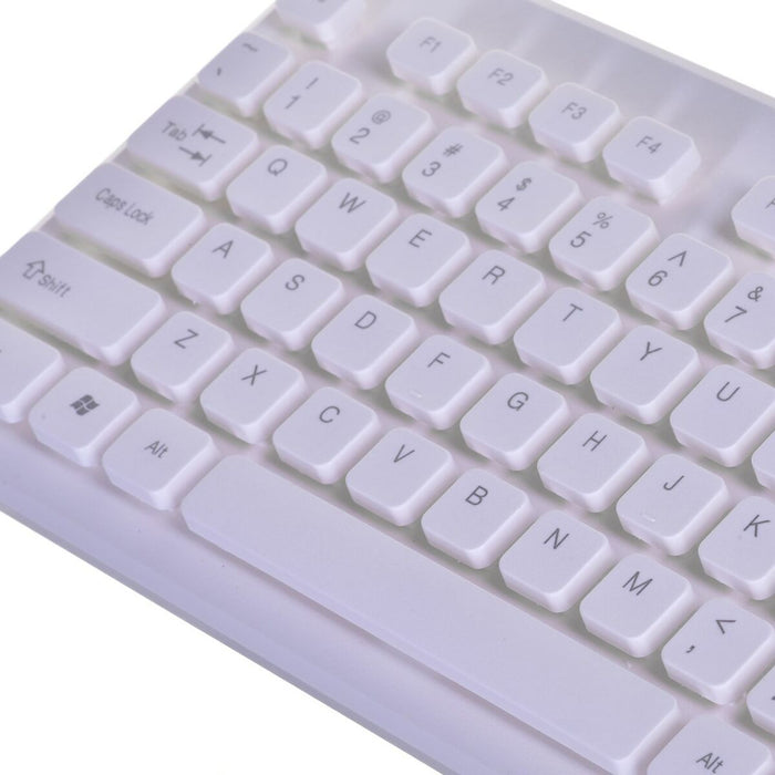 Tastatură Esperanza EK130W Alb Negru QWERTY