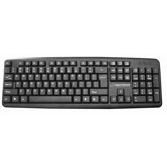 Tastatură Esperanza EK134 Negru Multicolor Monocrom