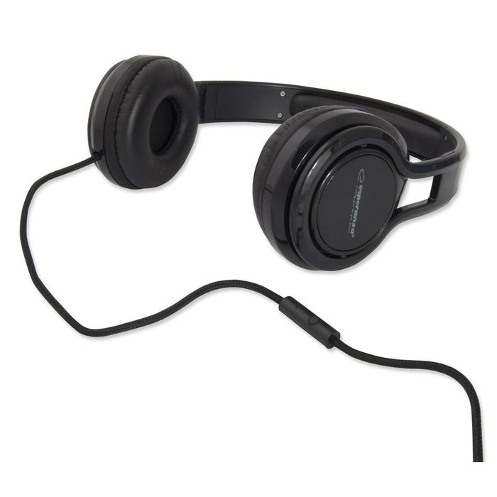 Căști cu Microfon Esperanza EH211K Negru