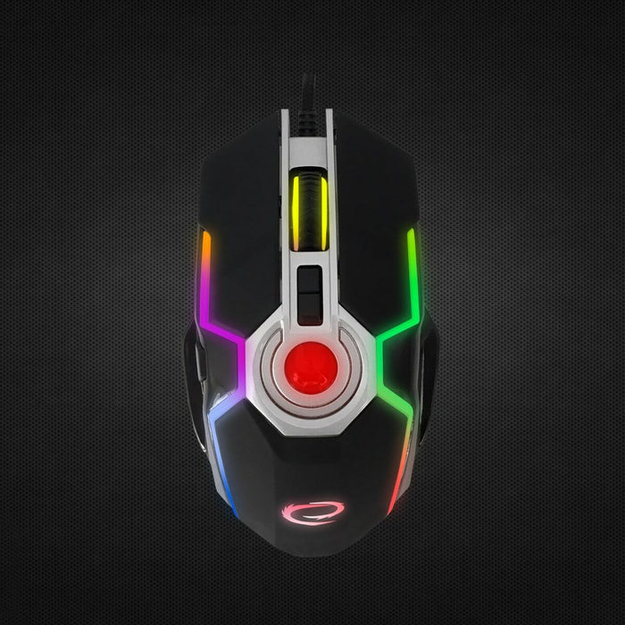 Mouse Esperanza EGM701 Multicolor Cu imprimeuri 7200 dpi