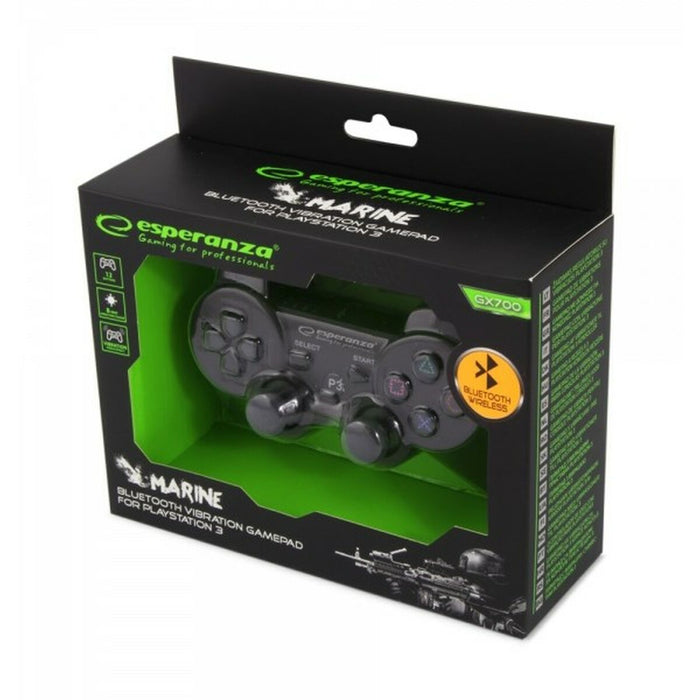Telecomandă Gaming fără Fir Esperanza Marine GX700 Negru Bluetooth PlayStation 3