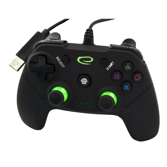 Telecomandă Jocuri Gaming Esperanza Vanquisher GX550 USB 2.0 Negru PC PlayStation 3