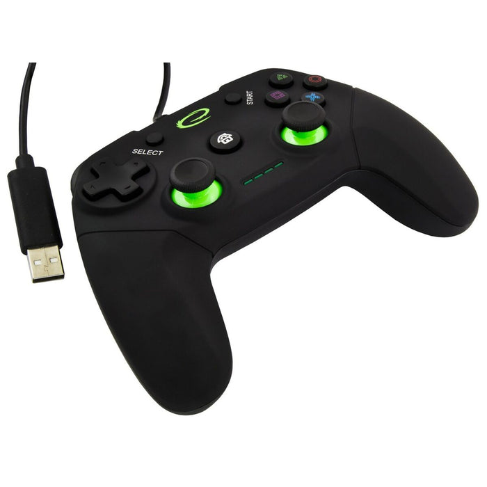 Telecomandă Jocuri Gaming Esperanza Vanquisher GX550 USB 2.0 Negru PC PlayStation 3