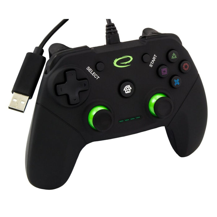 Telecomandă Jocuri Gaming Esperanza Vanquisher GX550 USB 2.0 Negru PC PlayStation 3
