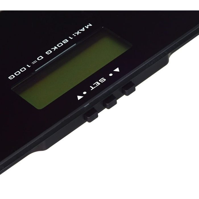 Cântar Digital de Baie Esperanza EBS018K Negru Sticlă Temperată Baterii x 2