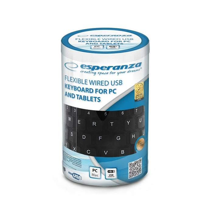 Tastatură Esperanza EK140 Negru Polonez QWERTY