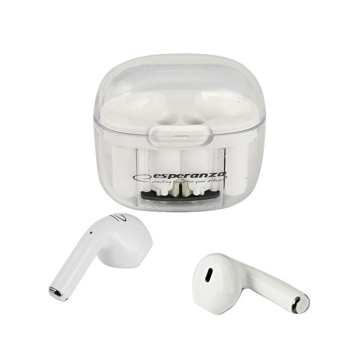 Căști in Ear Bluetooth Esperanza EH237W Alb