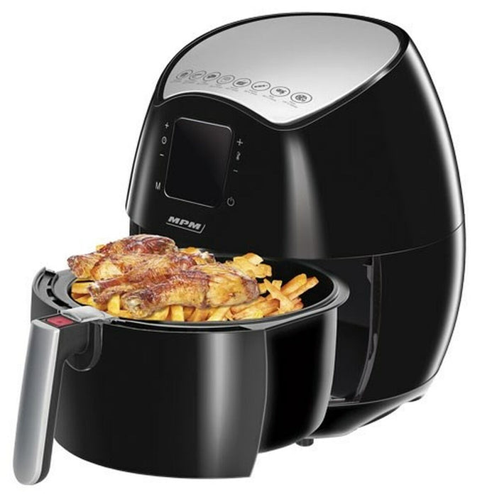 Friteuză fără Ulei Mpm MFR-06                          Negru 1500 W 1500 VA 2,8 L