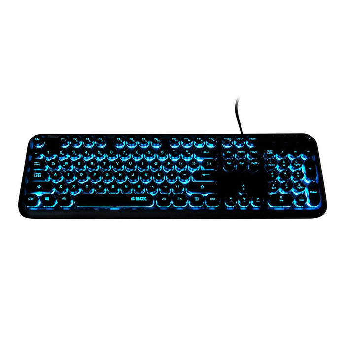 Tastatură Ibox IKS620 Negru Engleză QWERTY