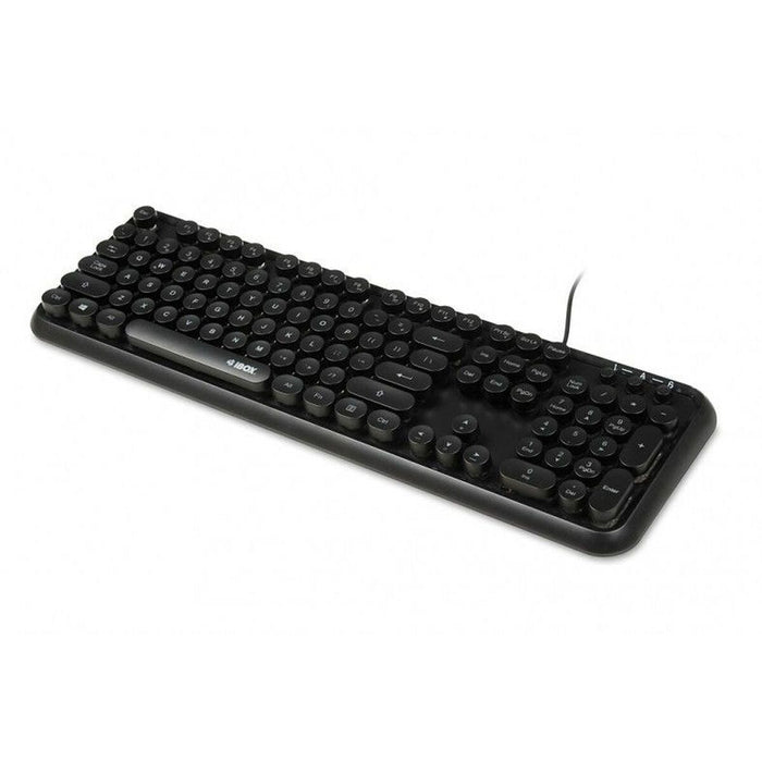 Tastatură Ibox IKS620 Negru Engleză QWERTY