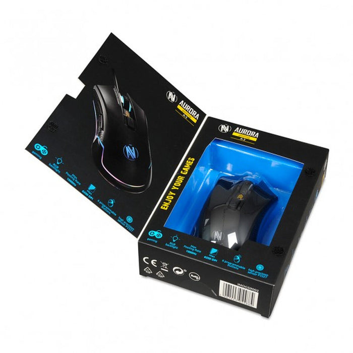 Mouse Optic Ibox AURORA A-3 Negru
