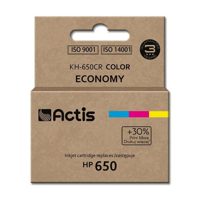 Cartuș cu Cerneală Originală Actis KH-650CR Cyan/Magenta/Galben
