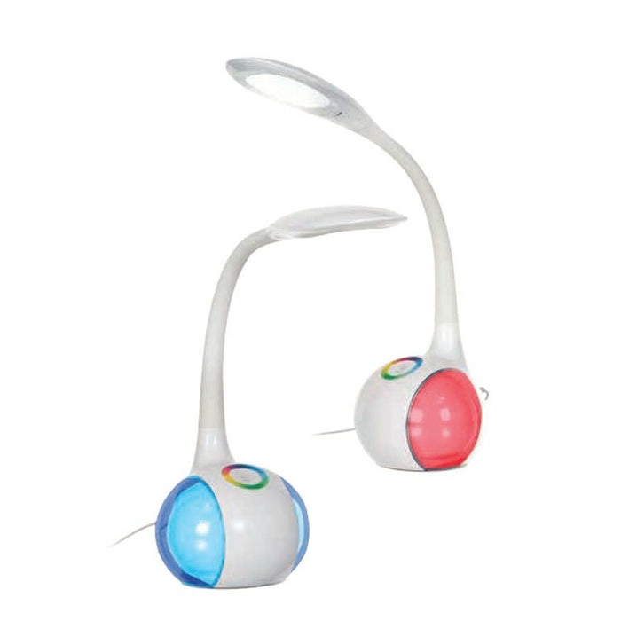Lampă de masă Activejet AJE-RAINBOW RGB Alb 80 Plastic 6 W 230 V