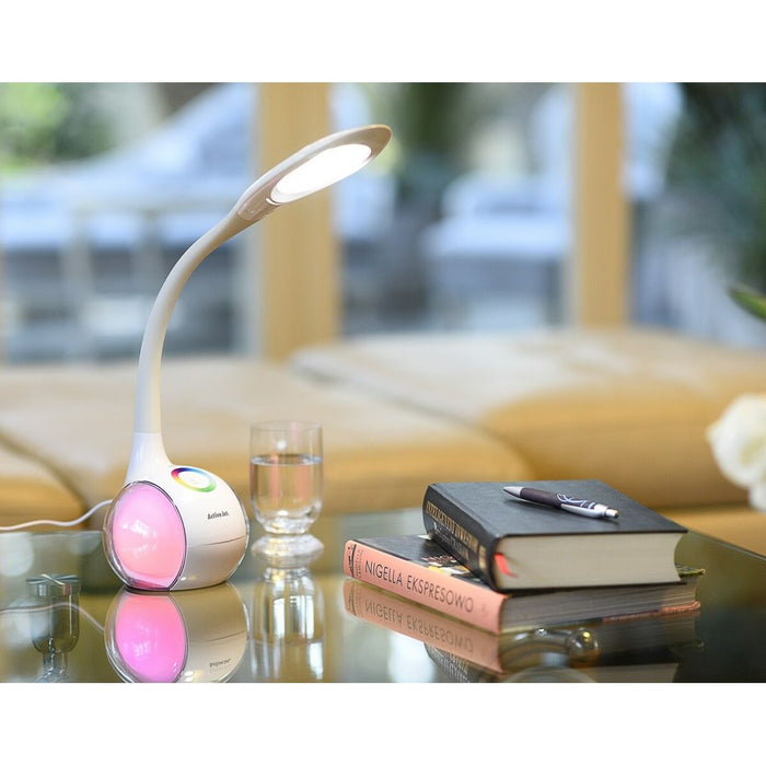 Lampă de masă Activejet AJE-RAINBOW RGB Alb 80 Plastic 6 W 230 V