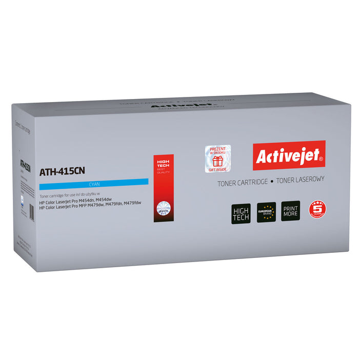 Toner Activejet ATH-415CN CHIP                  2100 Pagini Cyan