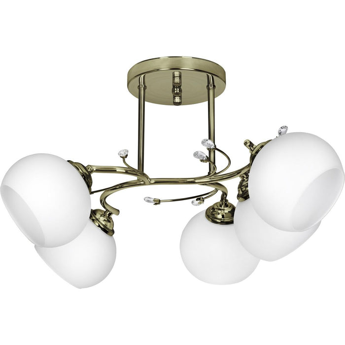 Lustră Activejet Irma Alb Metal 40 W Modern 230 V 50,9 x 28 x 46 cm