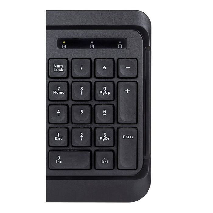 Tastatură Activejet K-3904 Negru QWERTY