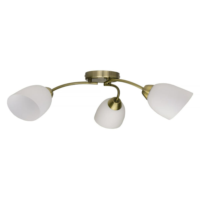 Lustră Activejet Benita Alb Auriu* Metal Sticlă 40 W 230 V 60 cm