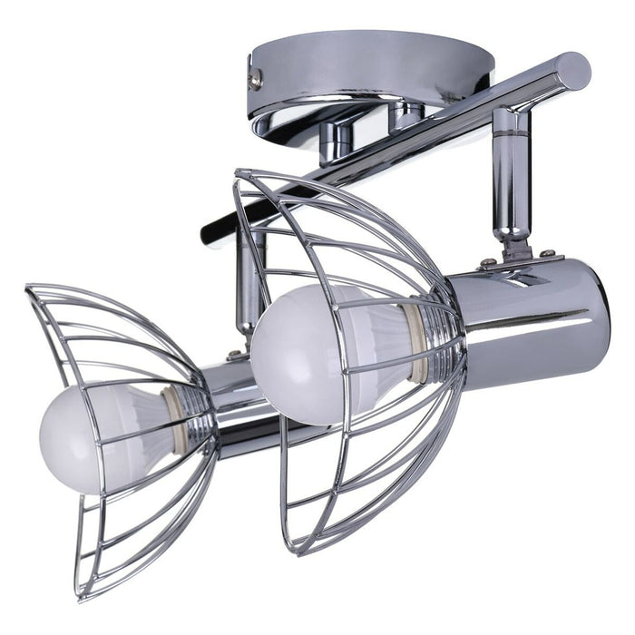 Lustră Activejet AJE-GIZEL 2P Argintiu Metal 40 W