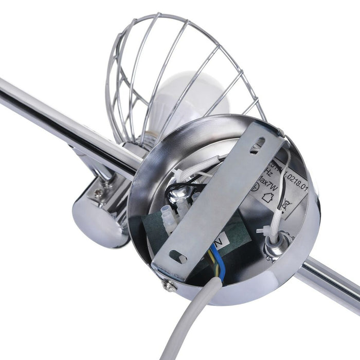 Lustră Activejet AJE-GIZEL 2P Argintiu Metal 40 W