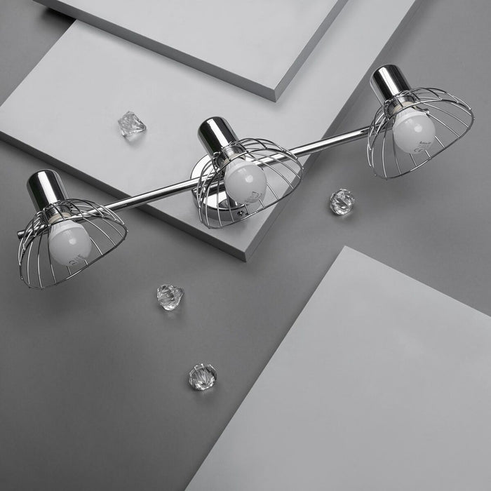 Lustră Activejet AJE-GIZEL 3P Argintiu Metal 40 W