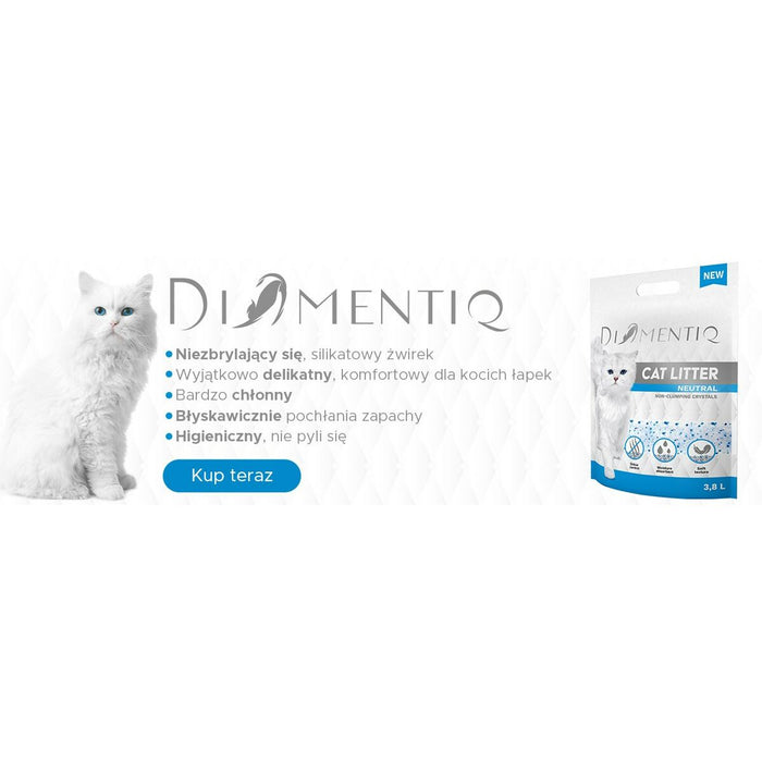 Nisip pentru pisici Diamentiq 3,8 L