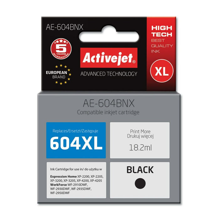 Cartuș Compatibil Activejet AE-604BNX Negru