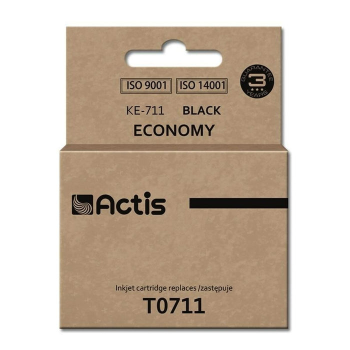 Cartuș cu Cerneală Originală Actis KE-711 Negru