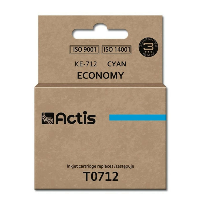 Cartuș cu Cerneală Originală Actis KE-712 Cyan