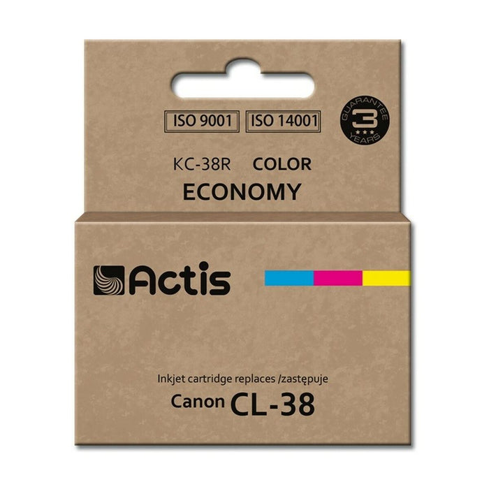 Cartuș Compatibil Actis KC-38R Cyan/Magenta/Galben