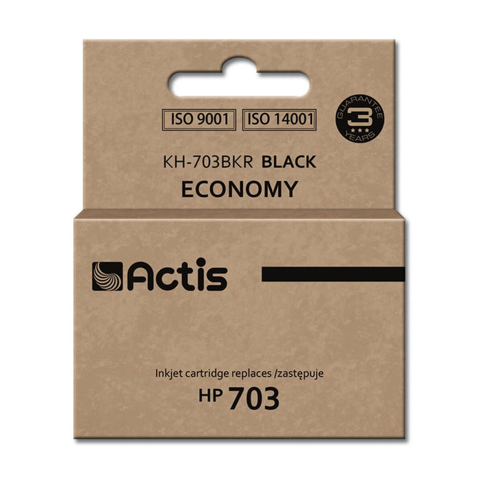 Cartuș cu Cerneală Originală Actis KH-703BKR Negru