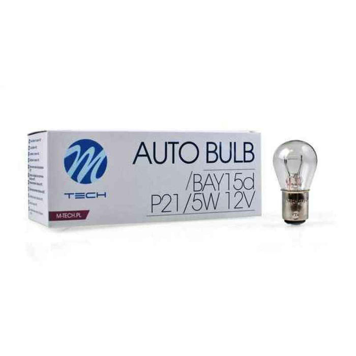 Bec auto MTECZ15 M-Tech Z15 P21/5W 5 W BAY15D 12 V (10 Unități) (10 pcs)