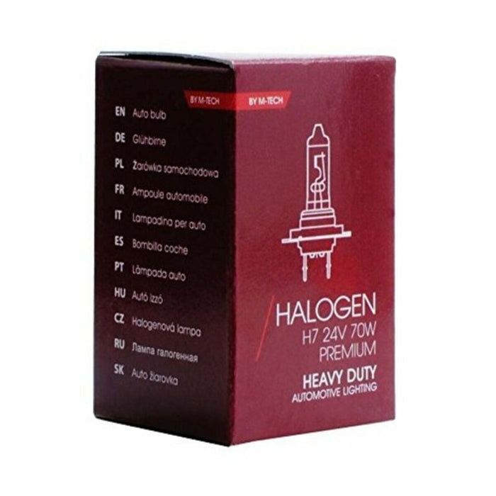 Bec auto M-Tech ZHD907 H7 24V 70W Halógena